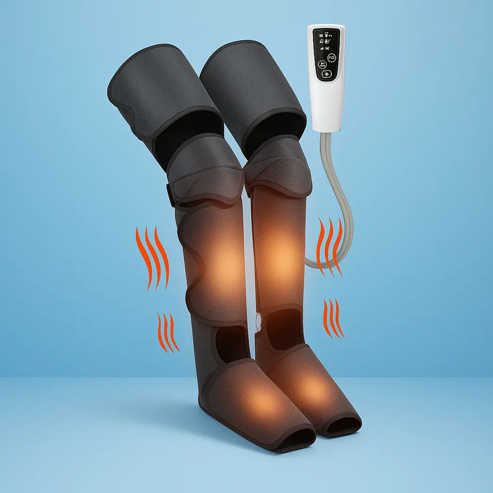 Heating Compression Machine Full Air Compression Leg Massager with Heat Therapy - Your Health ...