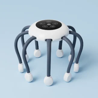 Hands‑Free Head Massager for Fatigue an Stress Relief